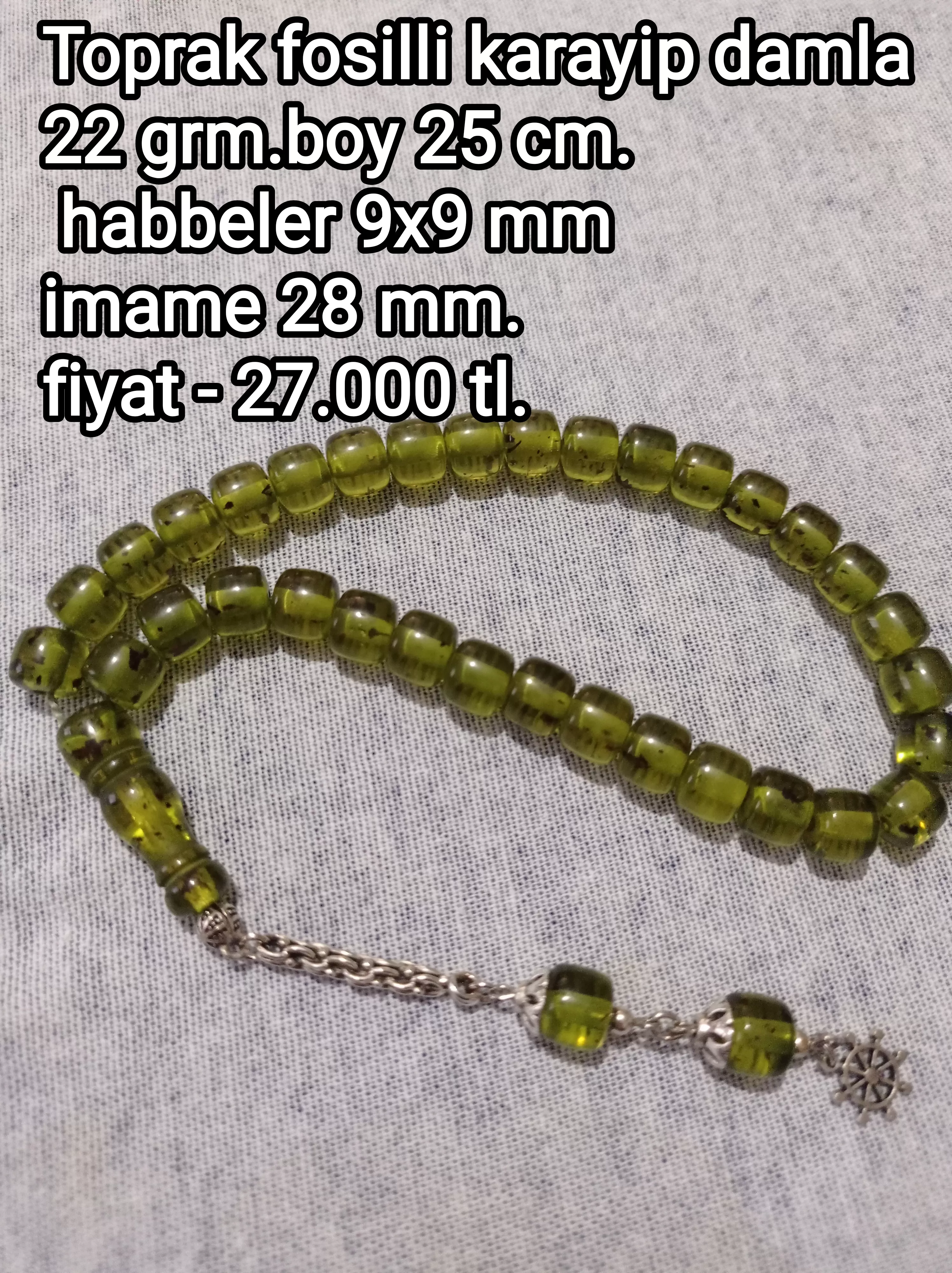 Osmanlı kehribar tesbihler